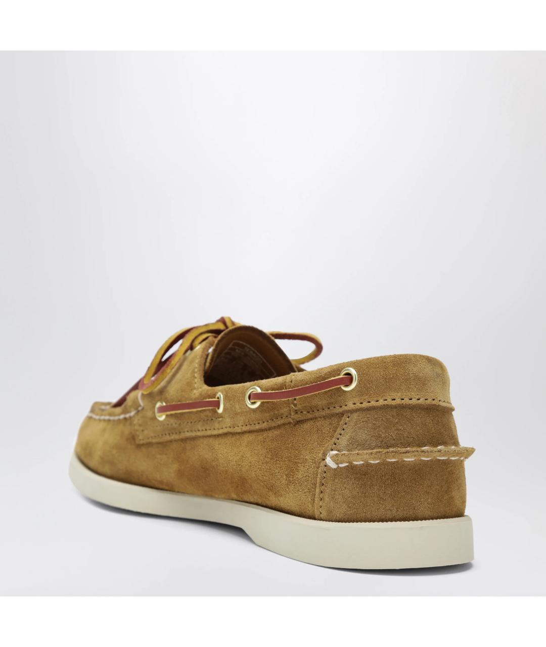 SEBAGO Горчичные замшевые лоферы, фото 2