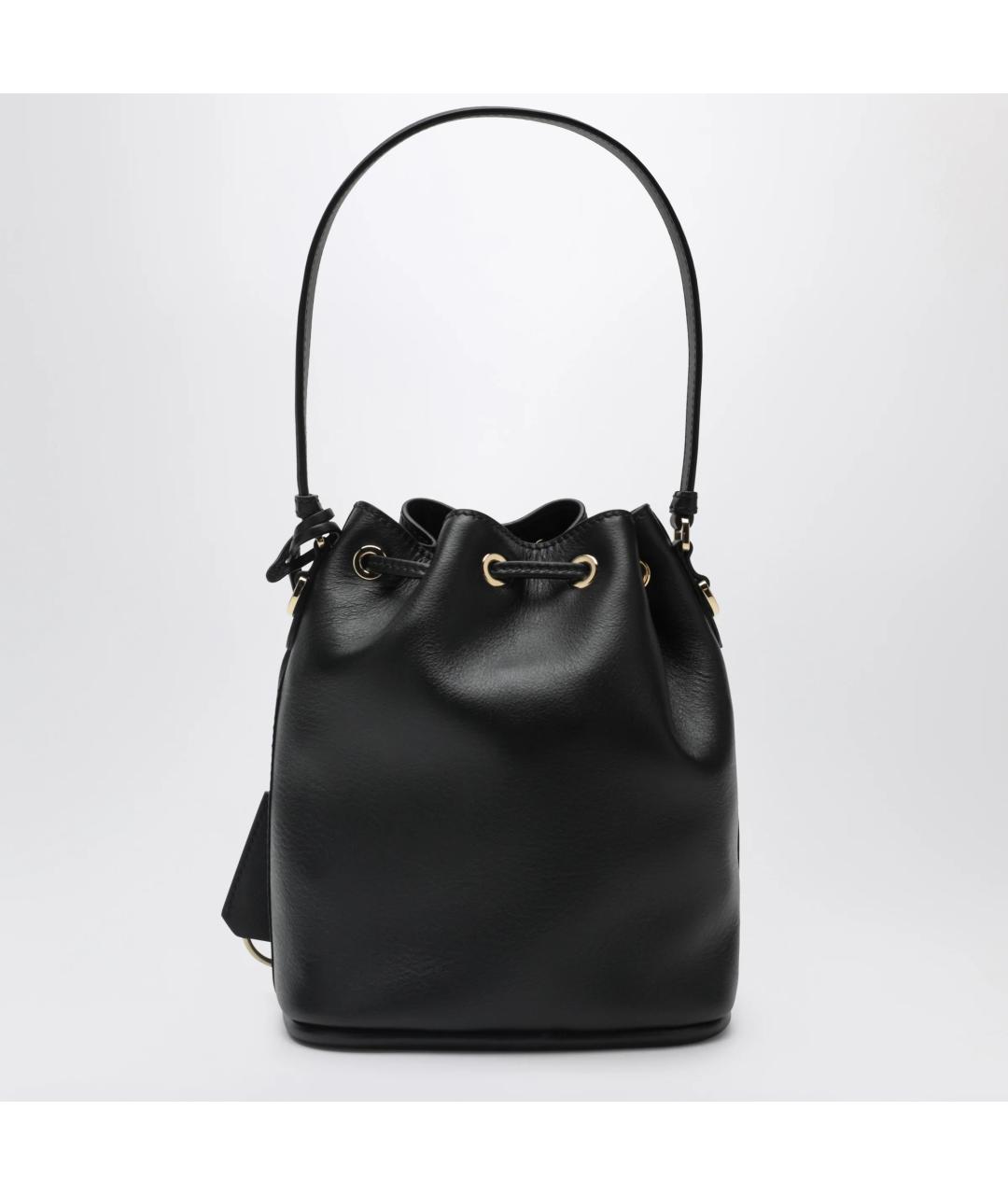 PRADA Черная кожаная сумка через плечо, фото 2