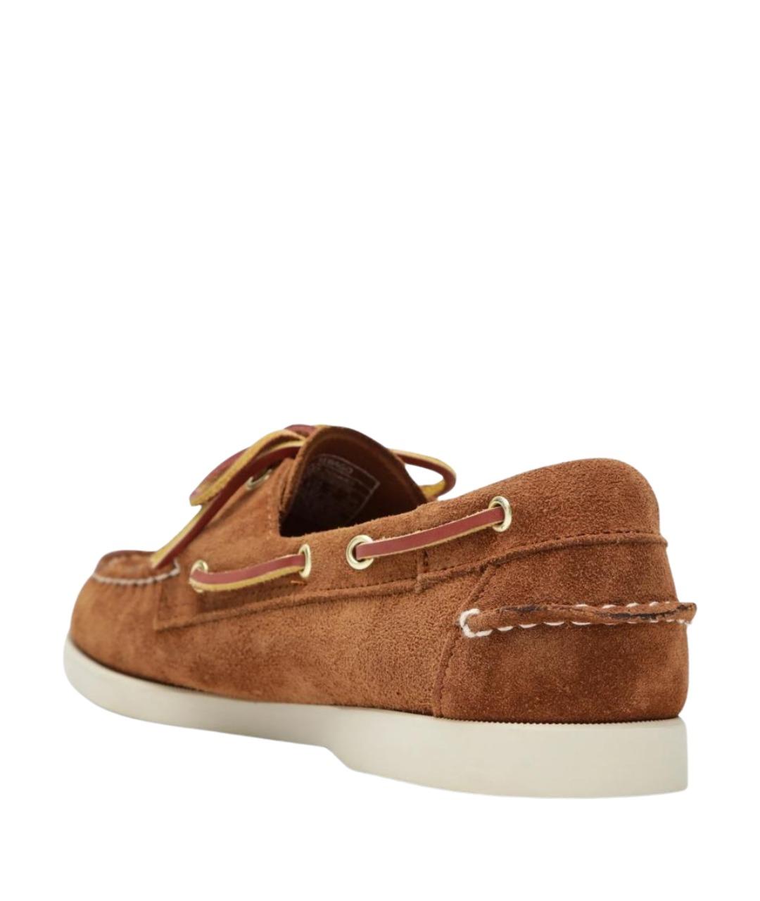SEBAGO Коричневые замшевые мокасины, фото 2