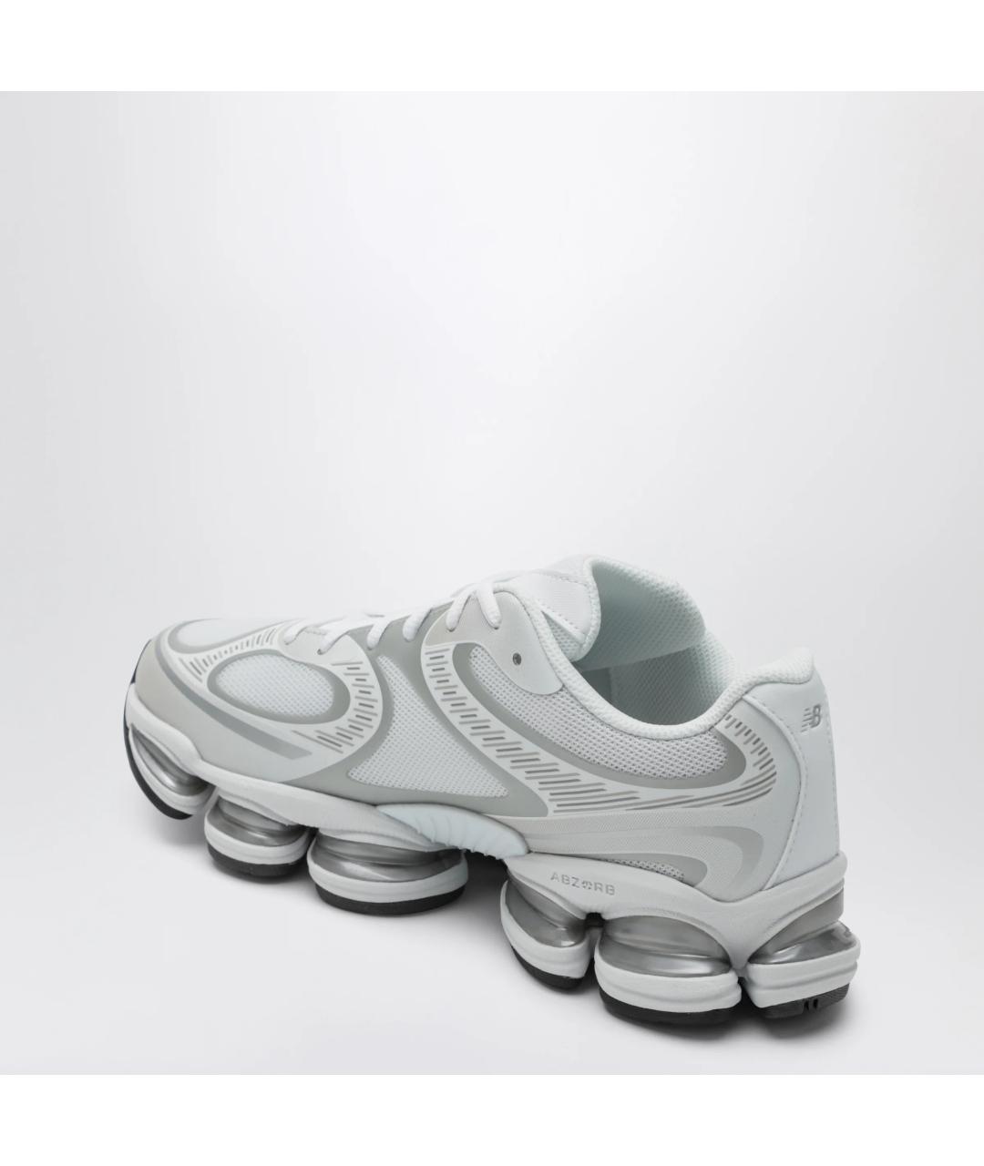 NEW BALANCE Белые текстильные низкие кроссовки / кеды, фото 2