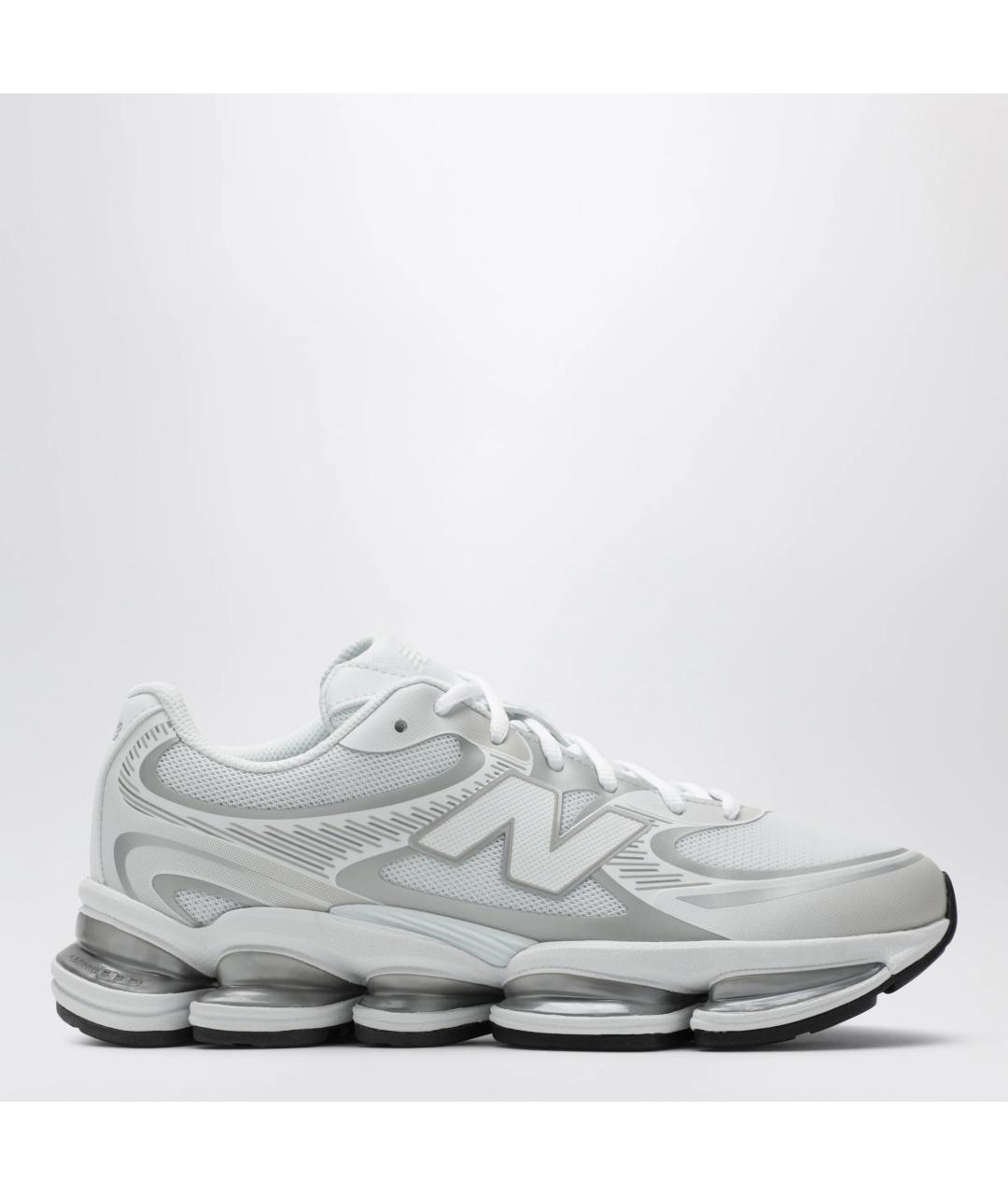 NEW BALANCE Белые текстильные низкие кроссовки / кеды, фото 3