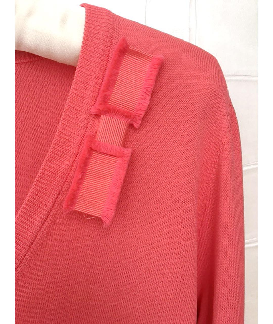 LIU JO Коралловый вискозный джемпер / свитер, фото 6