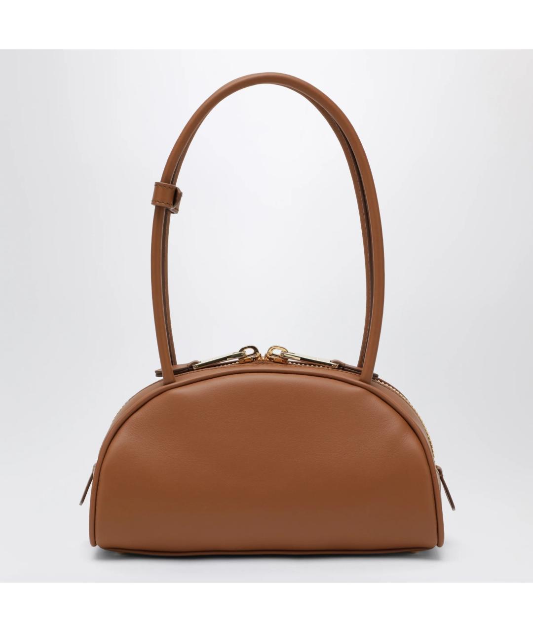 MIU MIU Коричневая кожаная сумка через плечо, фото 2