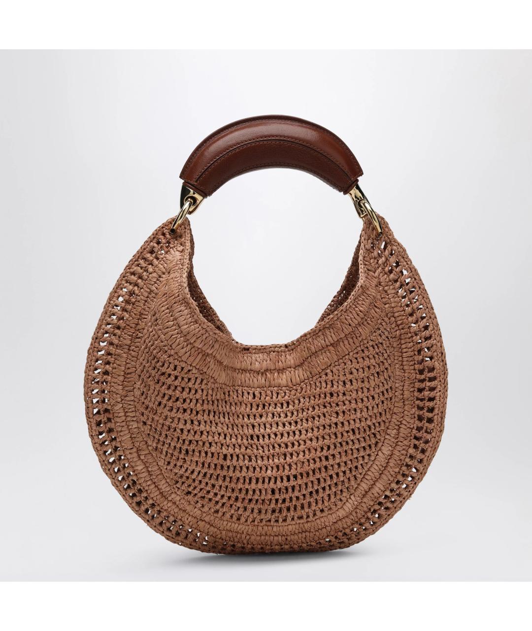 CHLOE Бежевая пелетеная сумка через плечо, фото 2