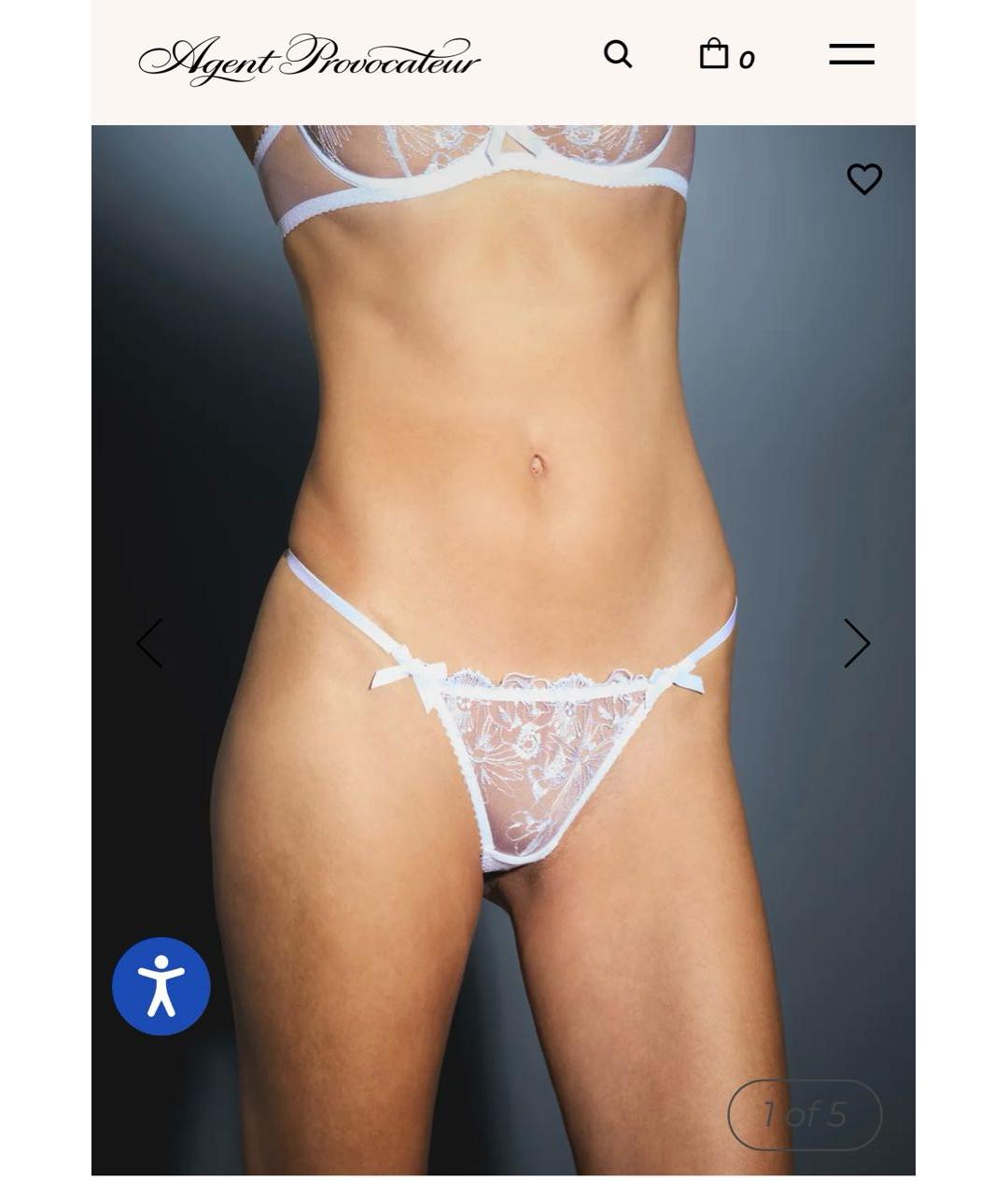 AGENT PROVOCATEUR Белый комплекты, фото 6