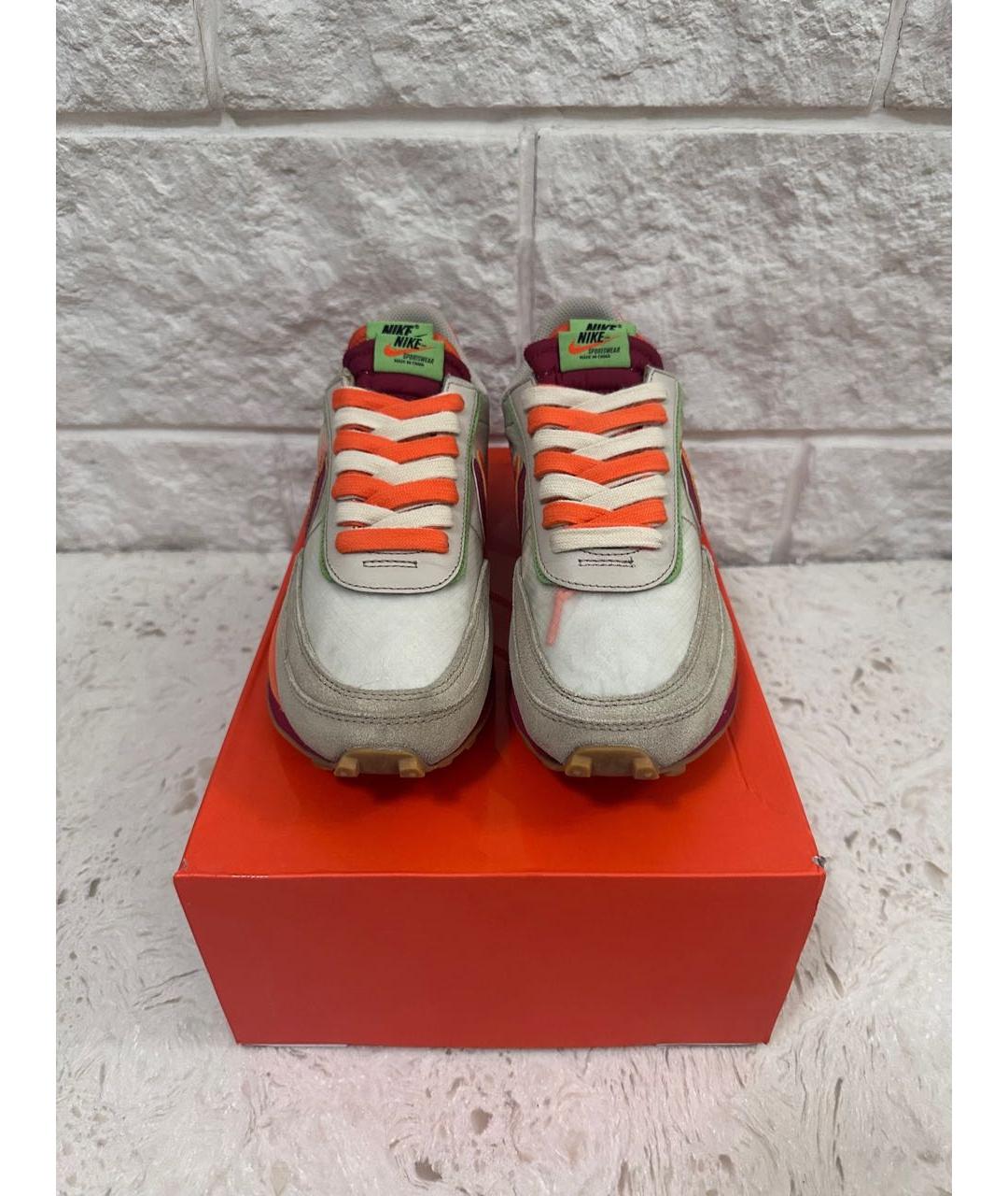 SACAI Оранжевое низкие кроссовки / кеды, фото 2