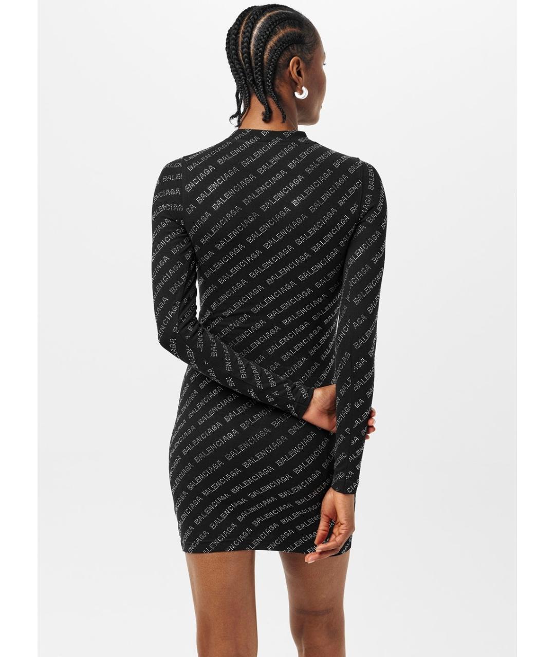 BALENCIAGA Черное платье, фото 4