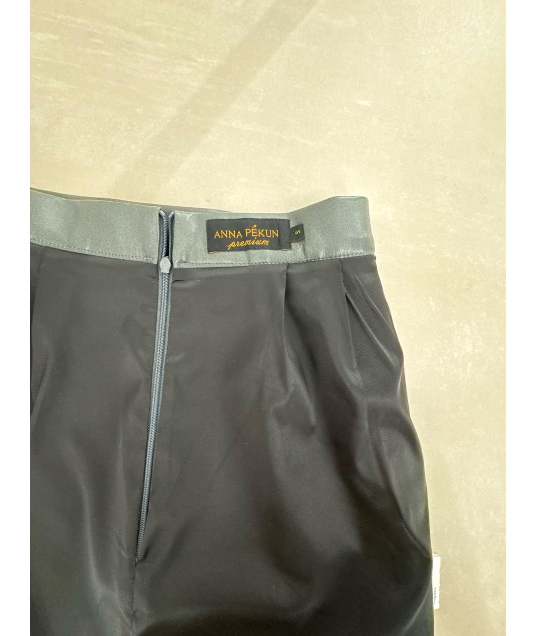 ANNA SUI Мульти кожаная юбка мини, фото 3