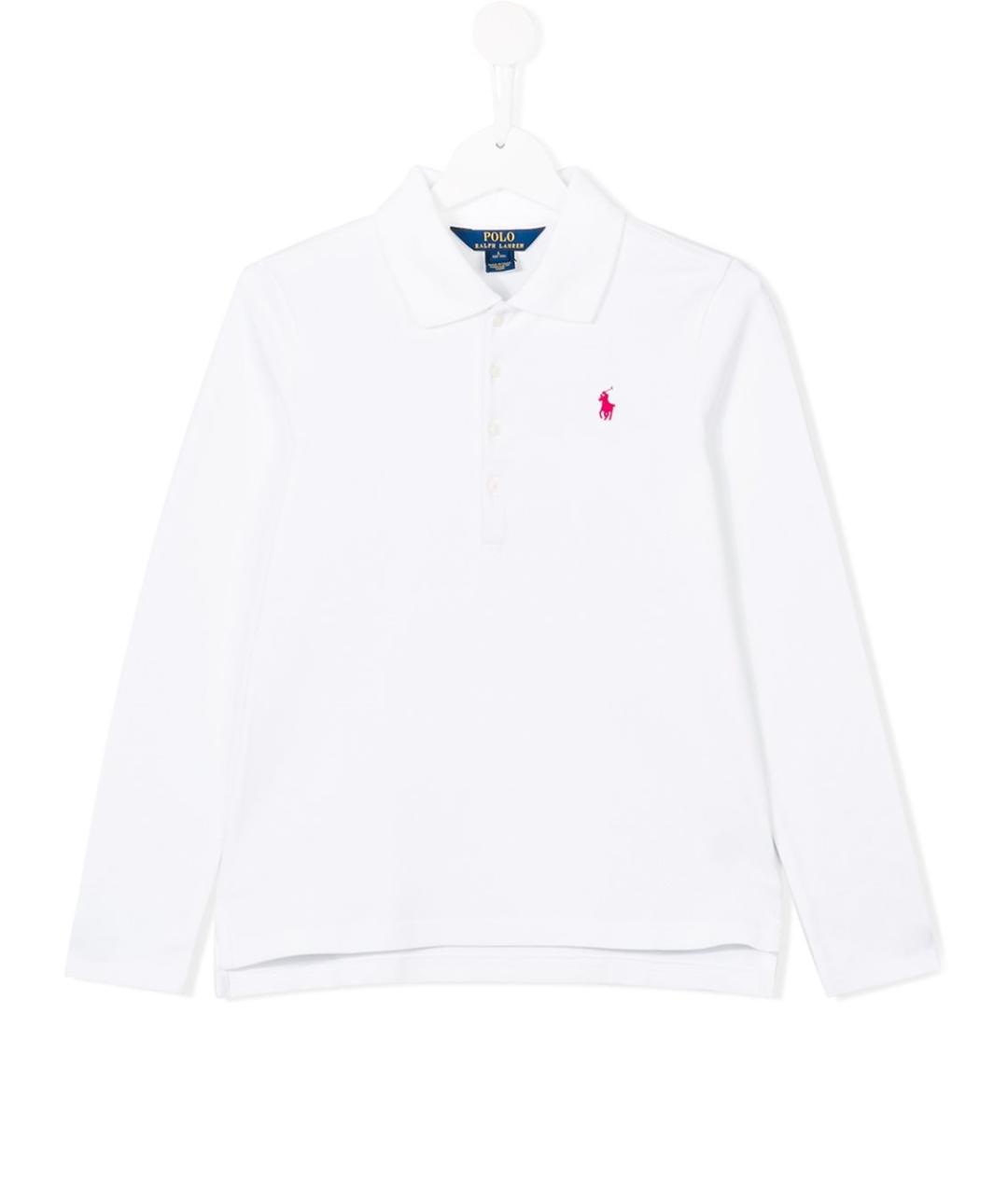 POLO RALPH LAUREN Белый хлопковый детская футболка / топ, фото 6