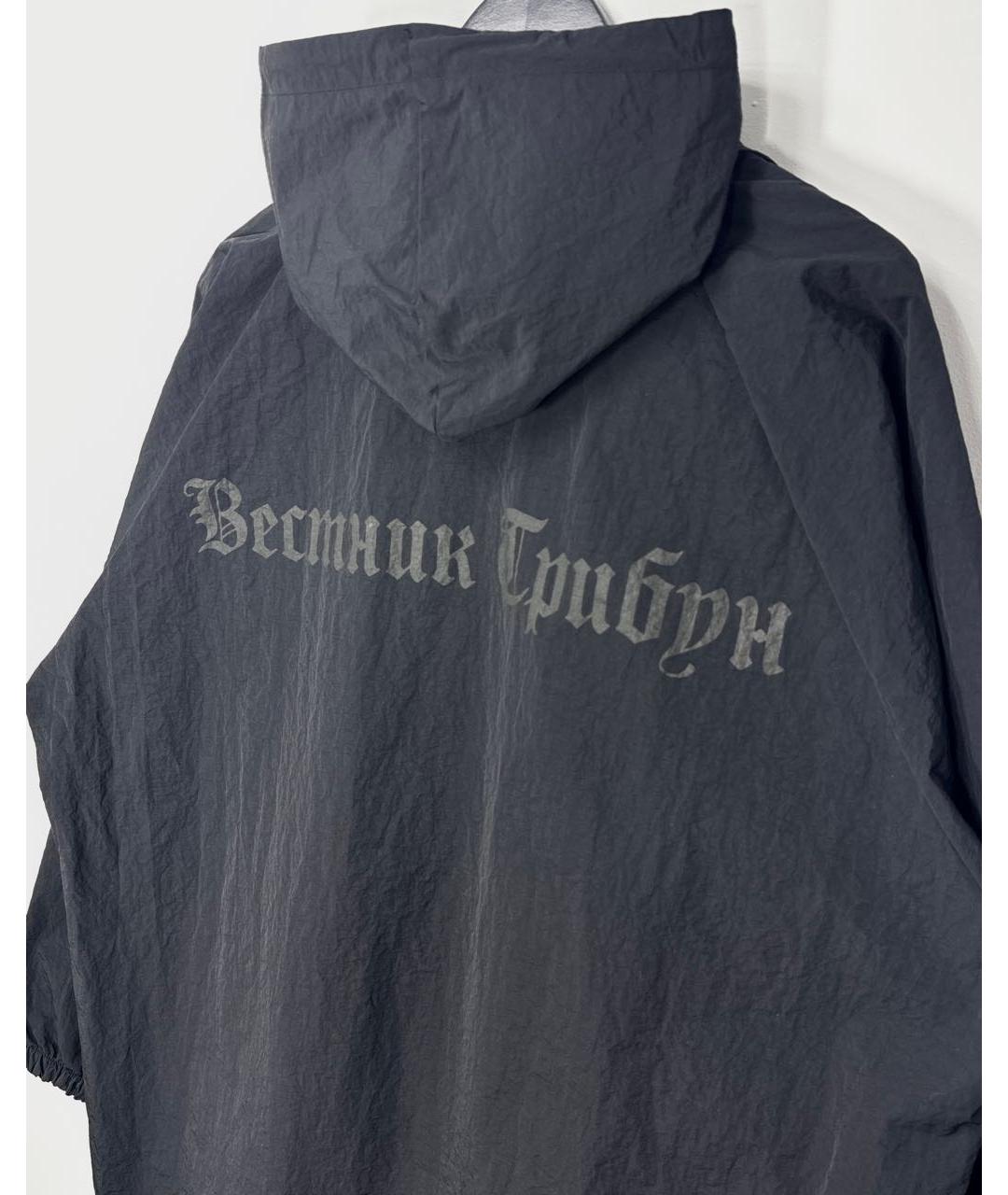 YEEZY Черный тренч / плащ, фото 3