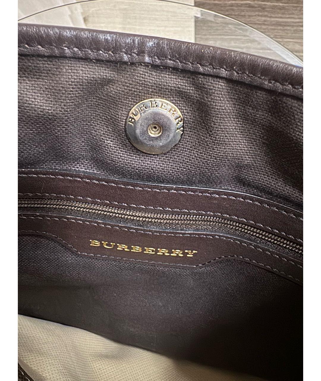 BURBERRY Сумка тоут из искусственной кожи, фото 4