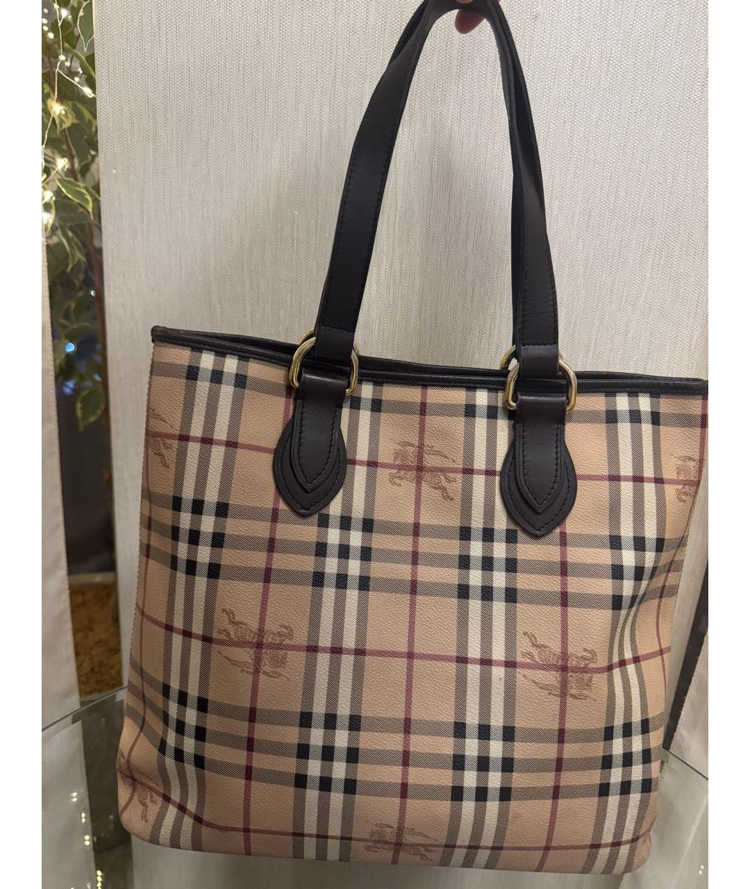 BURBERRY Сумка тоут из искусственной кожи, фото 3