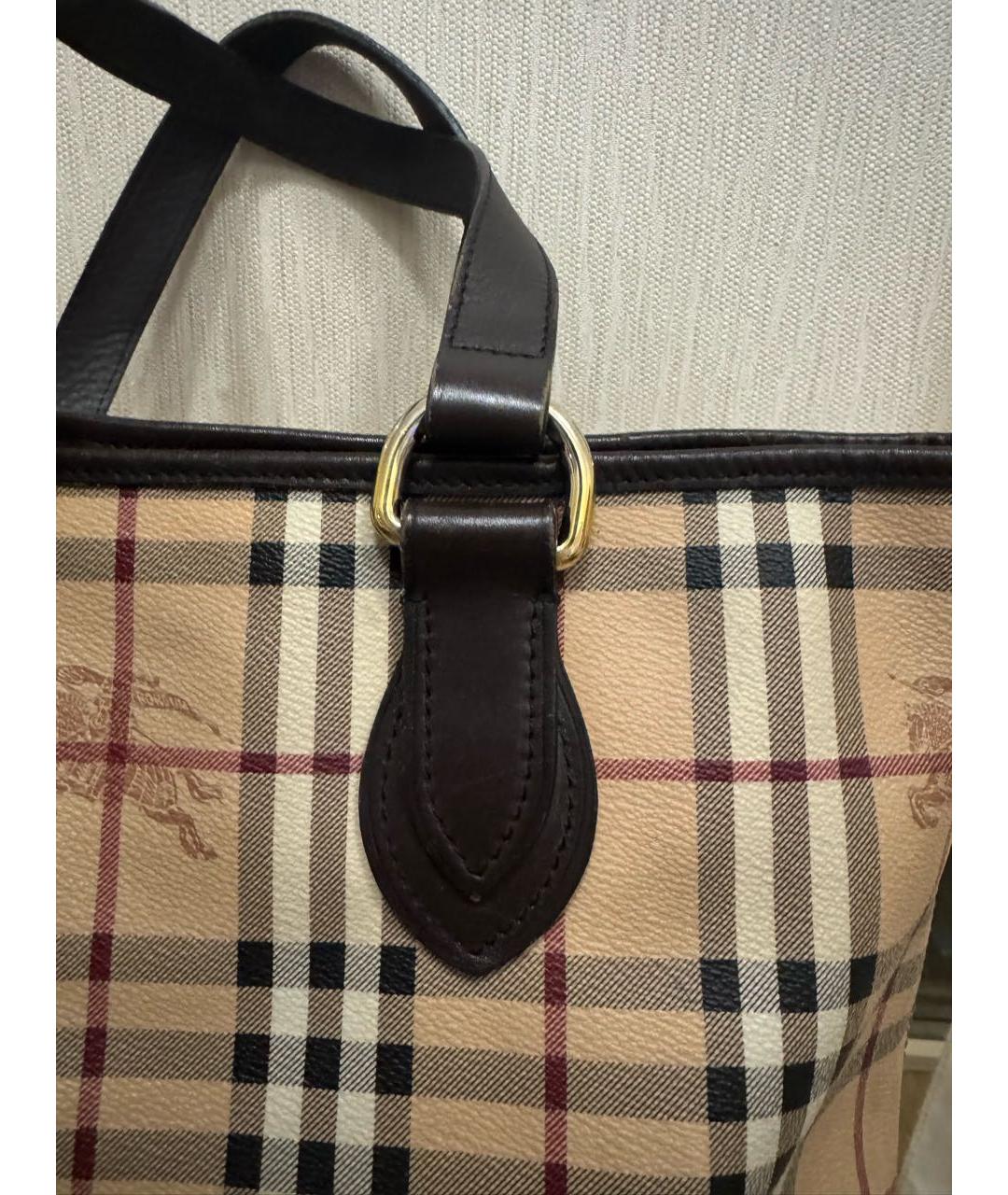 BURBERRY Сумка тоут из искусственной кожи, фото 6