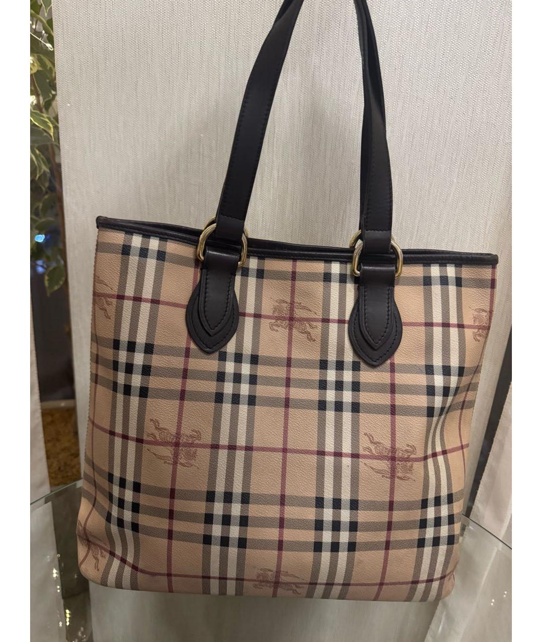 BURBERRY Сумка тоут из искусственной кожи, фото 7