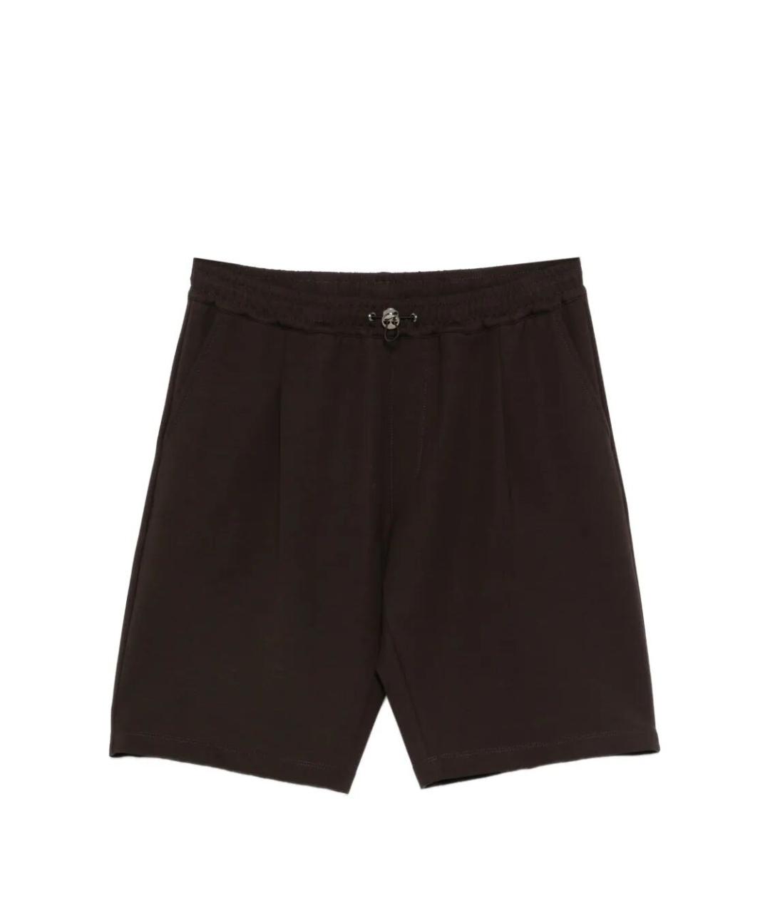 KIRED Коричневые хлопковые шорты, фото 1