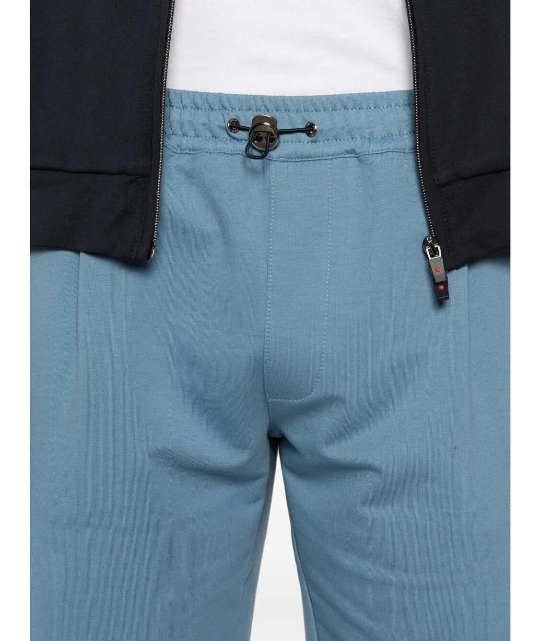 KIRED Голубые хлопковые шорты, фото 4