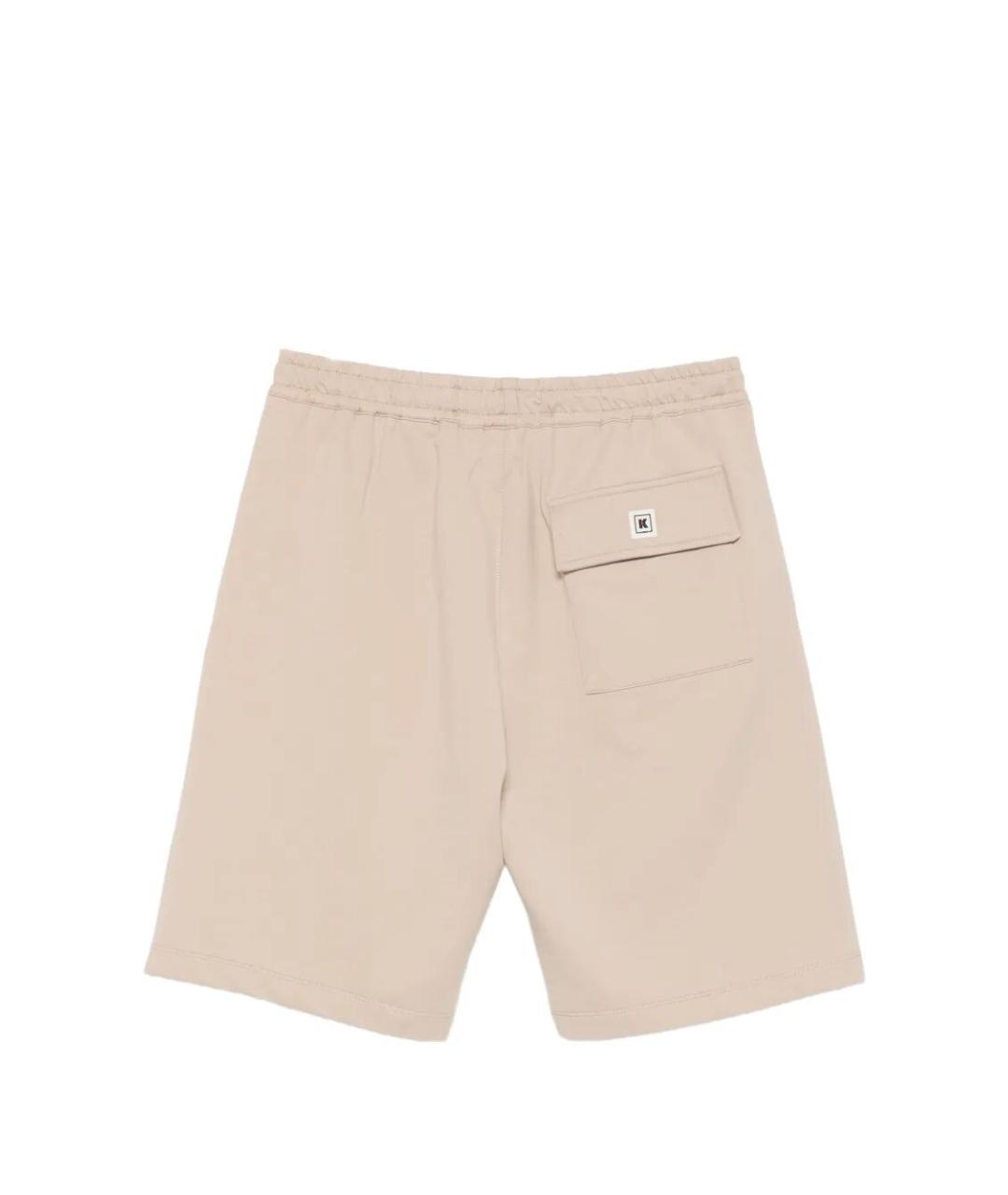 KIRED Бежевые хлопковые шорты, фото 2