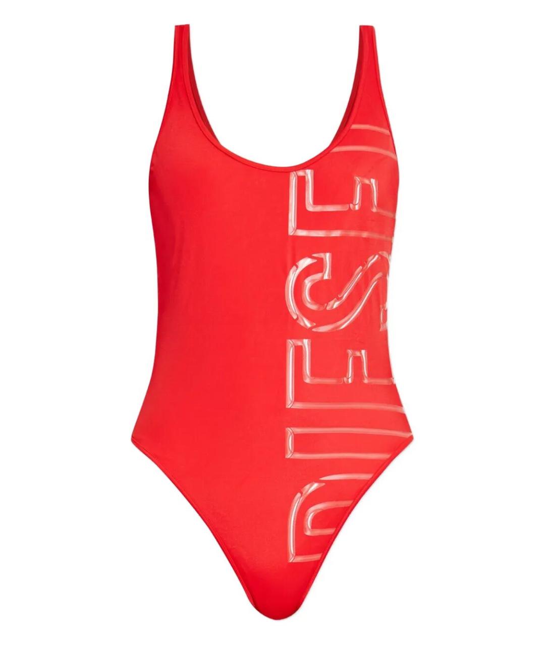 DIESEL Красный полиамидовый купальник, фото 1