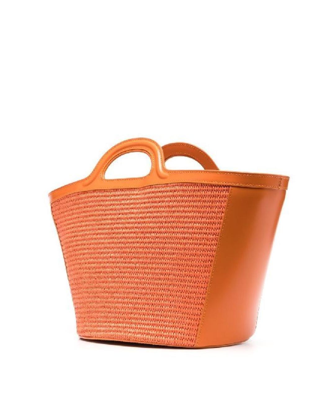 MARNI Оранжевая пелетеная сумка тоут, фото 2