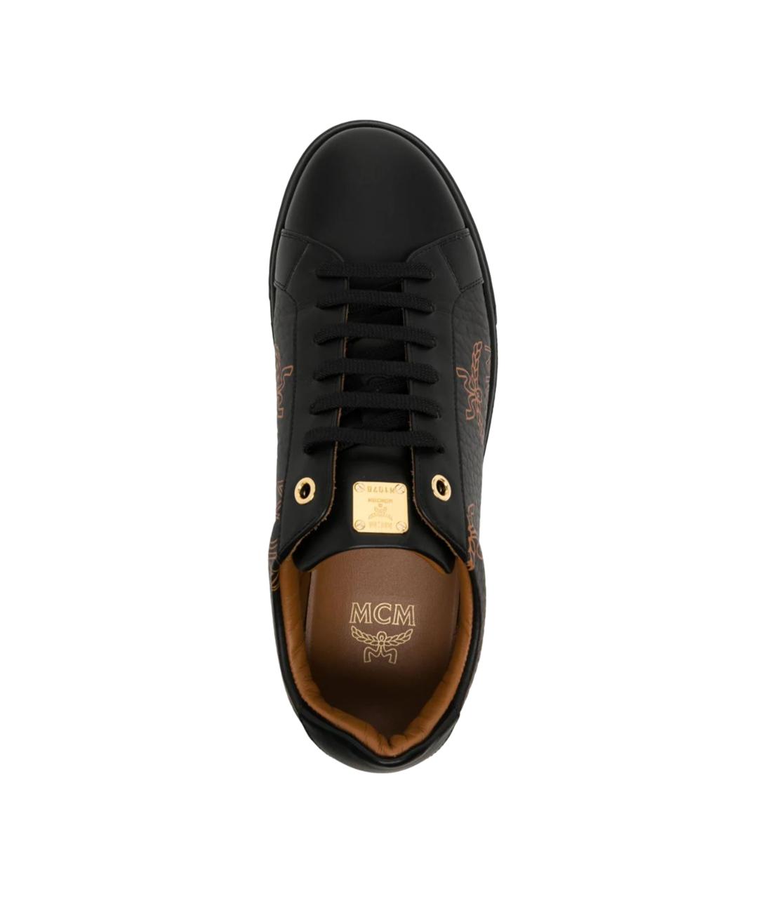 MCM Мульти кожаные кеды, фото 3