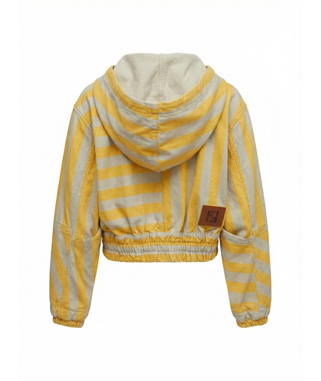 FENDI Зеленая хлопковая куртка, фото 2