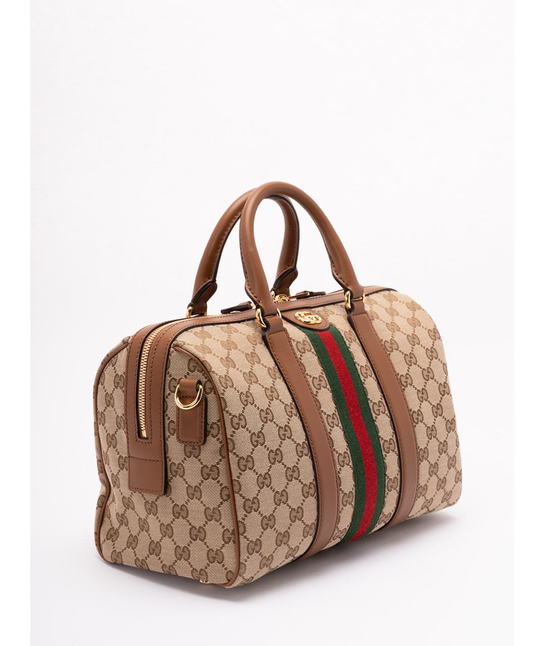 GUCCI Бежевая сумка тоут, фото 3