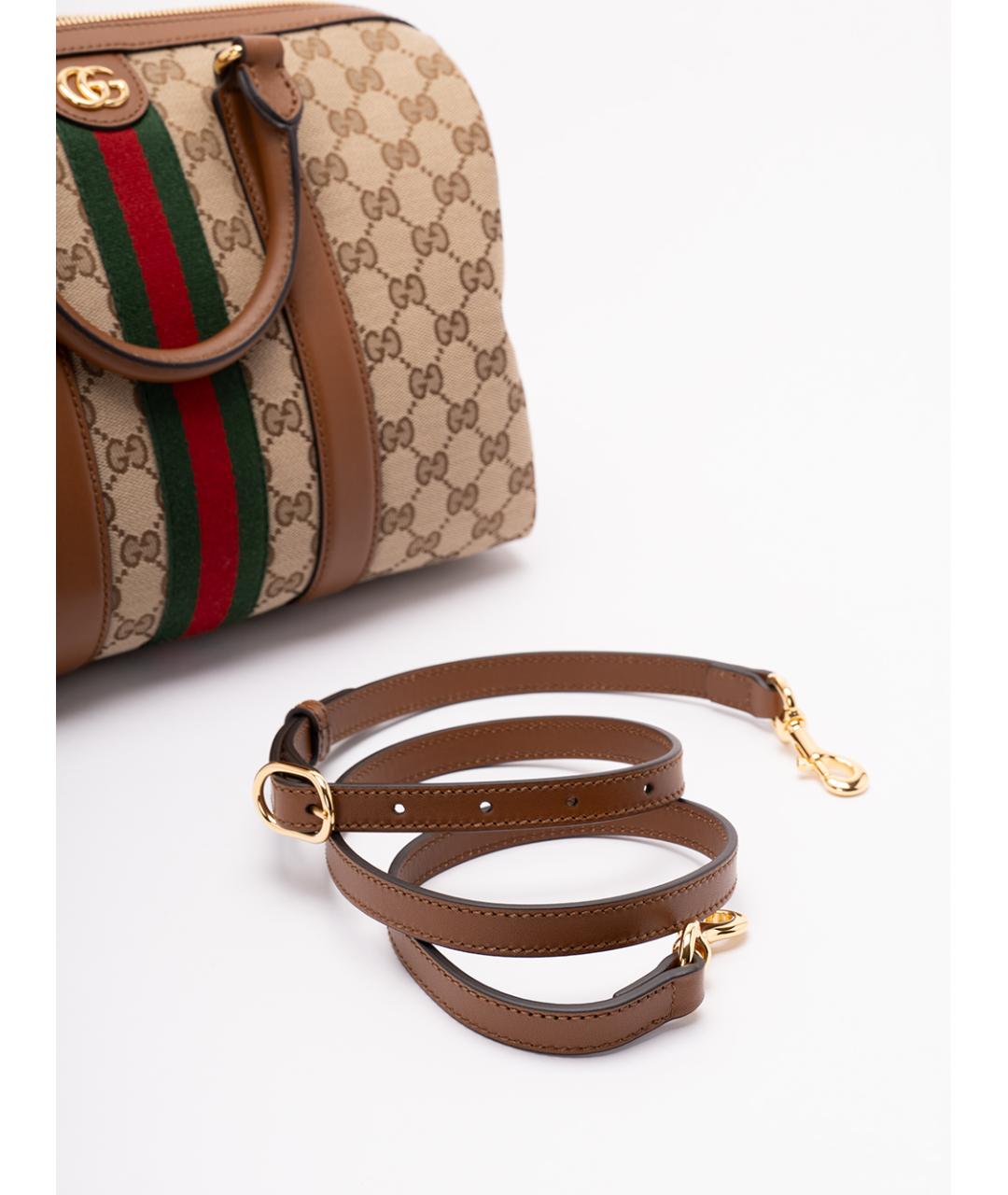 GUCCI Бежевая сумка тоут, фото 4