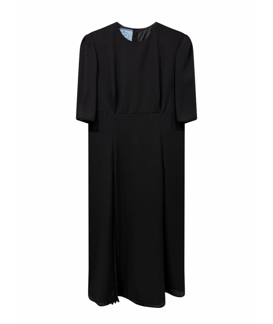 PRADA Черное повседневное платье, фото 1