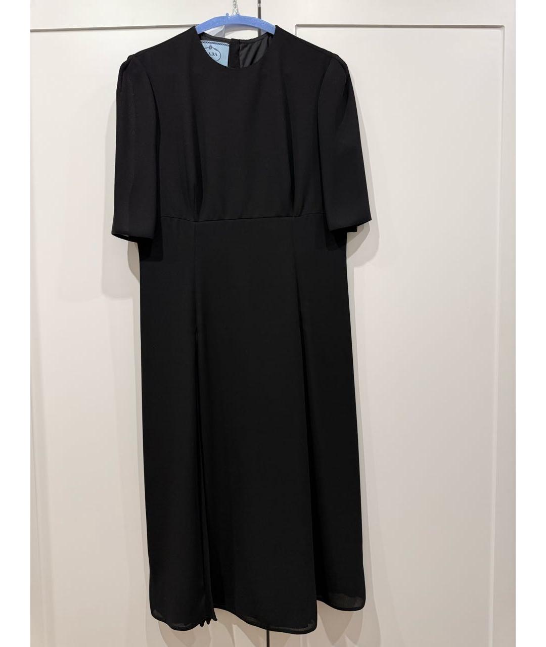 PRADA Черное повседневное платье, фото 6