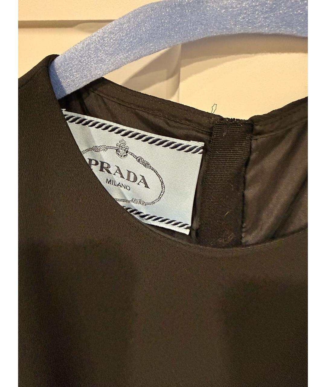 PRADA Черное повседневное платье, фото 3