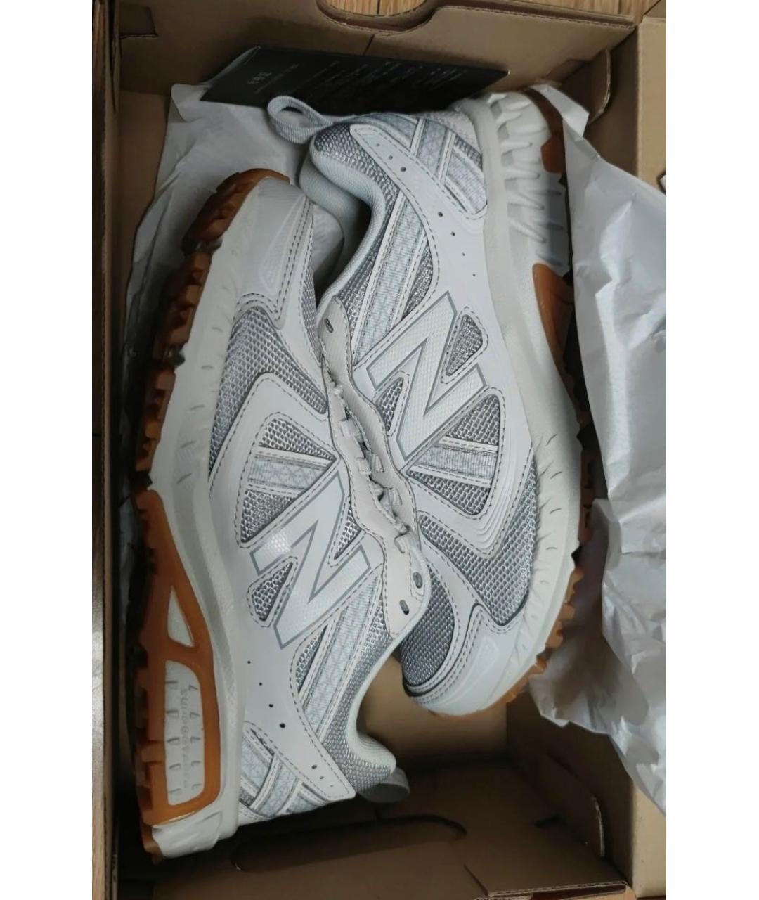 NEW BALANCE Бежевые текстильные кроссовки, фото 5