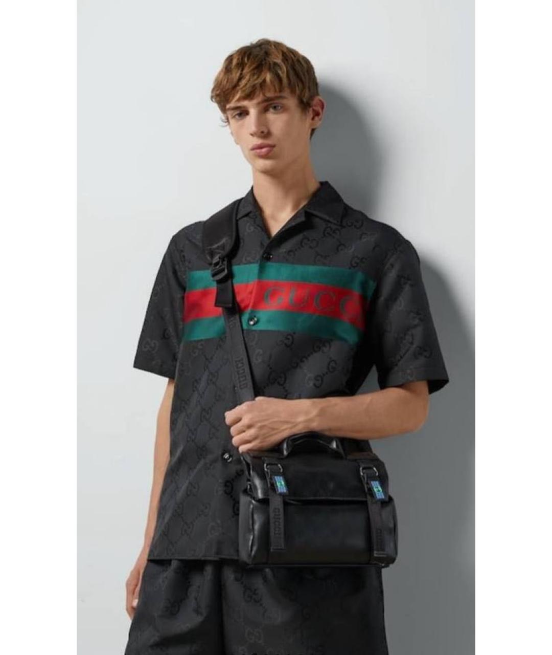 GUCCI Черная сумка на плечо, фото 4