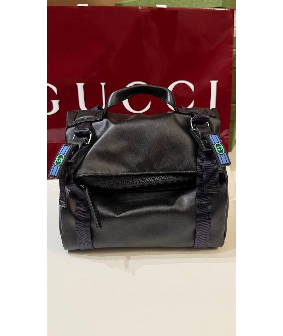 GUCCI Черная сумка на плечо, фото 2