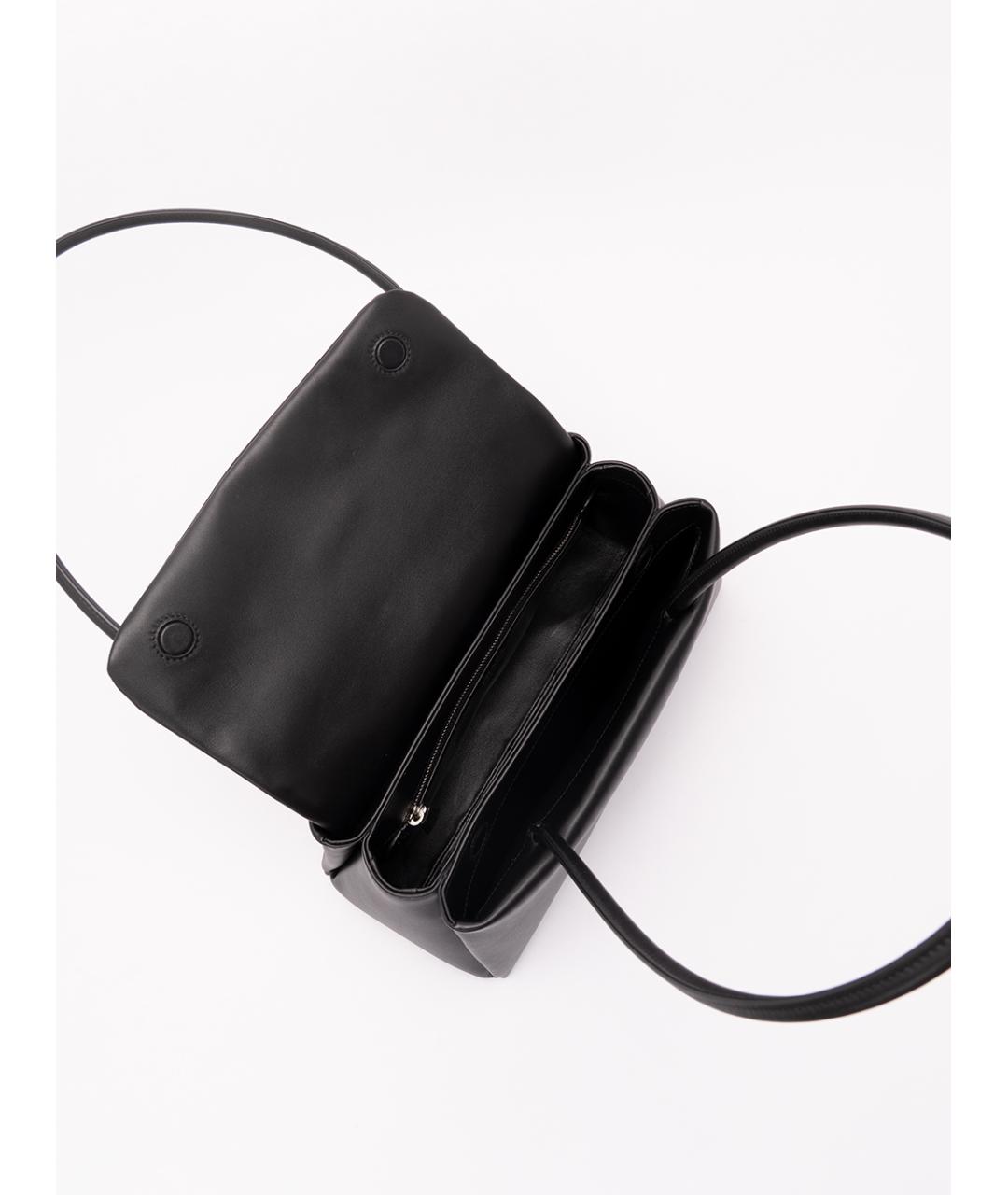 PRADA Черная кожаная сумка через плечо, фото 6