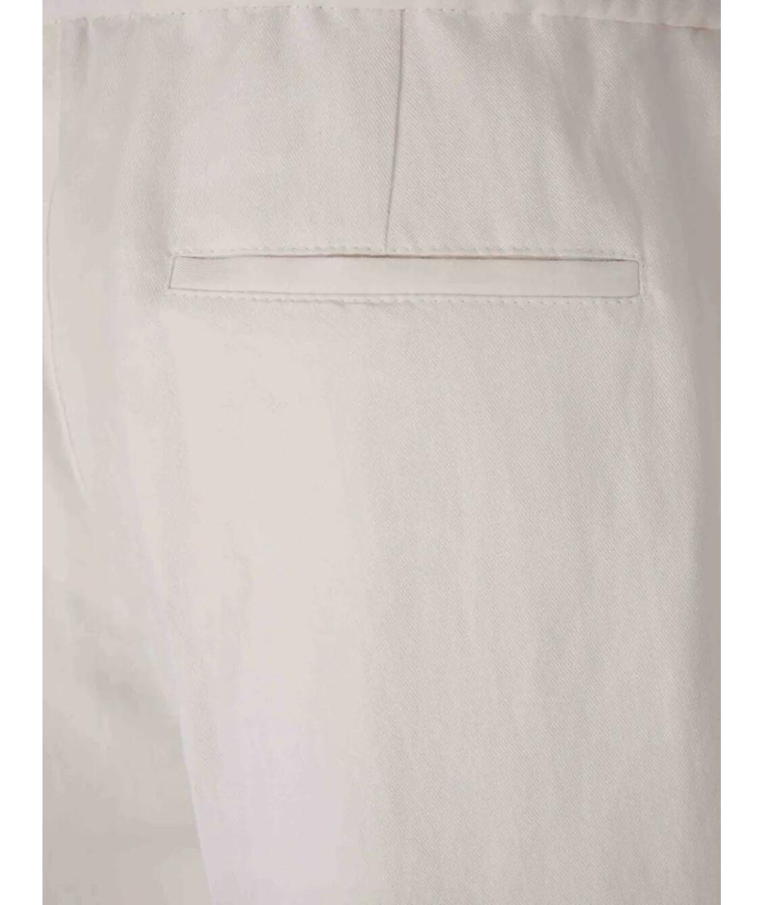 BRUNELLO CUCINELLI Льняные повседневные брюки, фото 4
