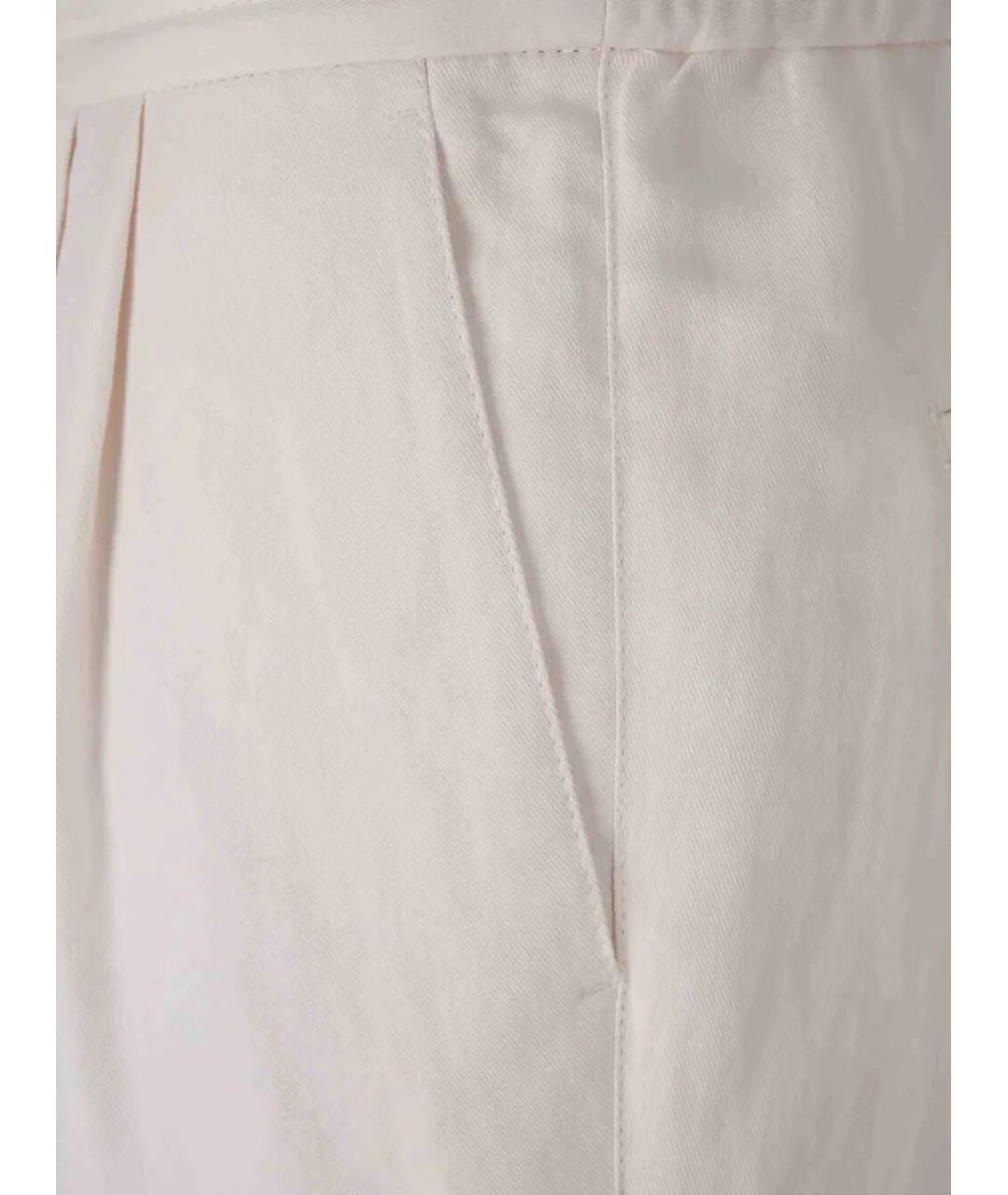 BRUNELLO CUCINELLI Льняные повседневные брюки, фото 3