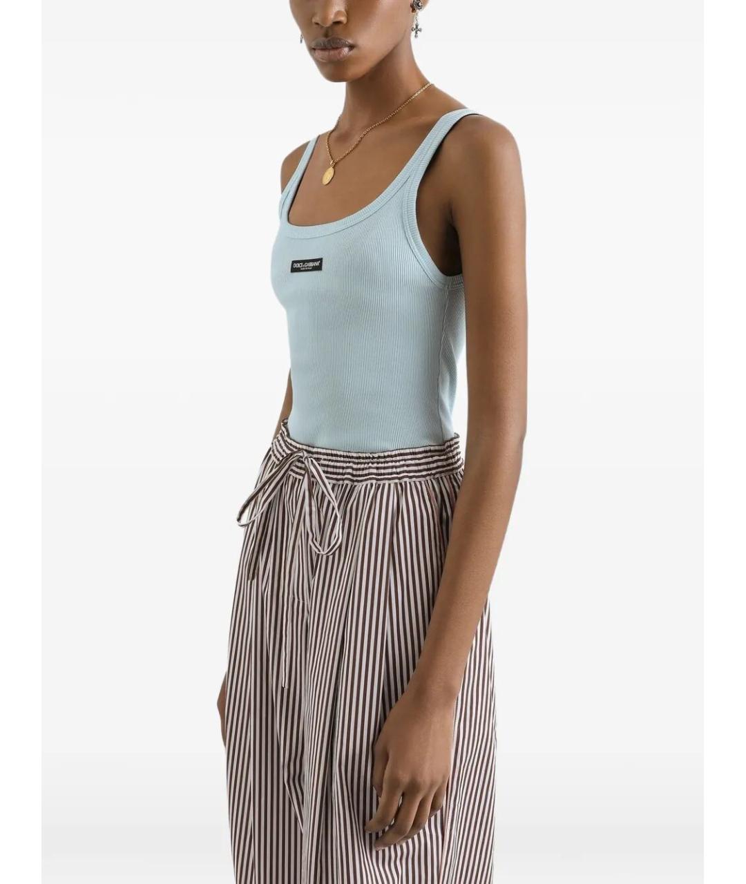 DOLCE&GABBANA Хлопковая майка, фото 5