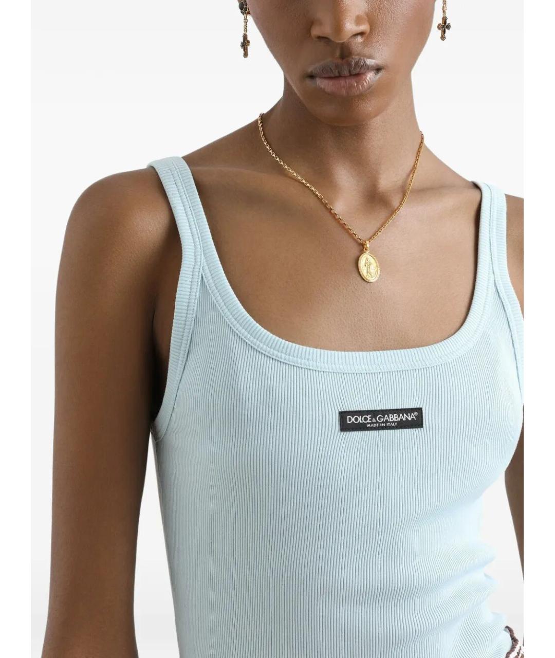 DOLCE&GABBANA Хлопковая майка, фото 4