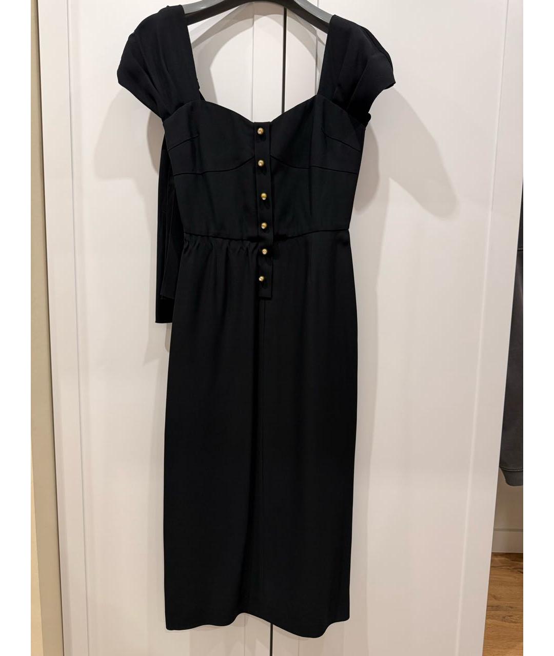 PRADA Черное коктейльное платье, фото 7