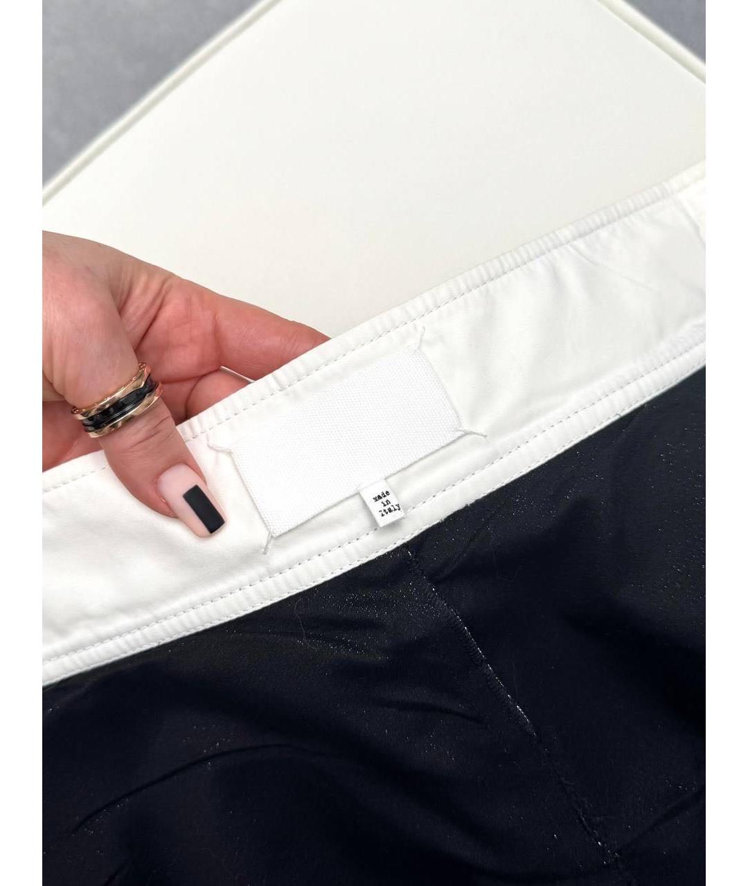 MAISON MARGIELA Бежевая хлопковая юбка миди, фото 3