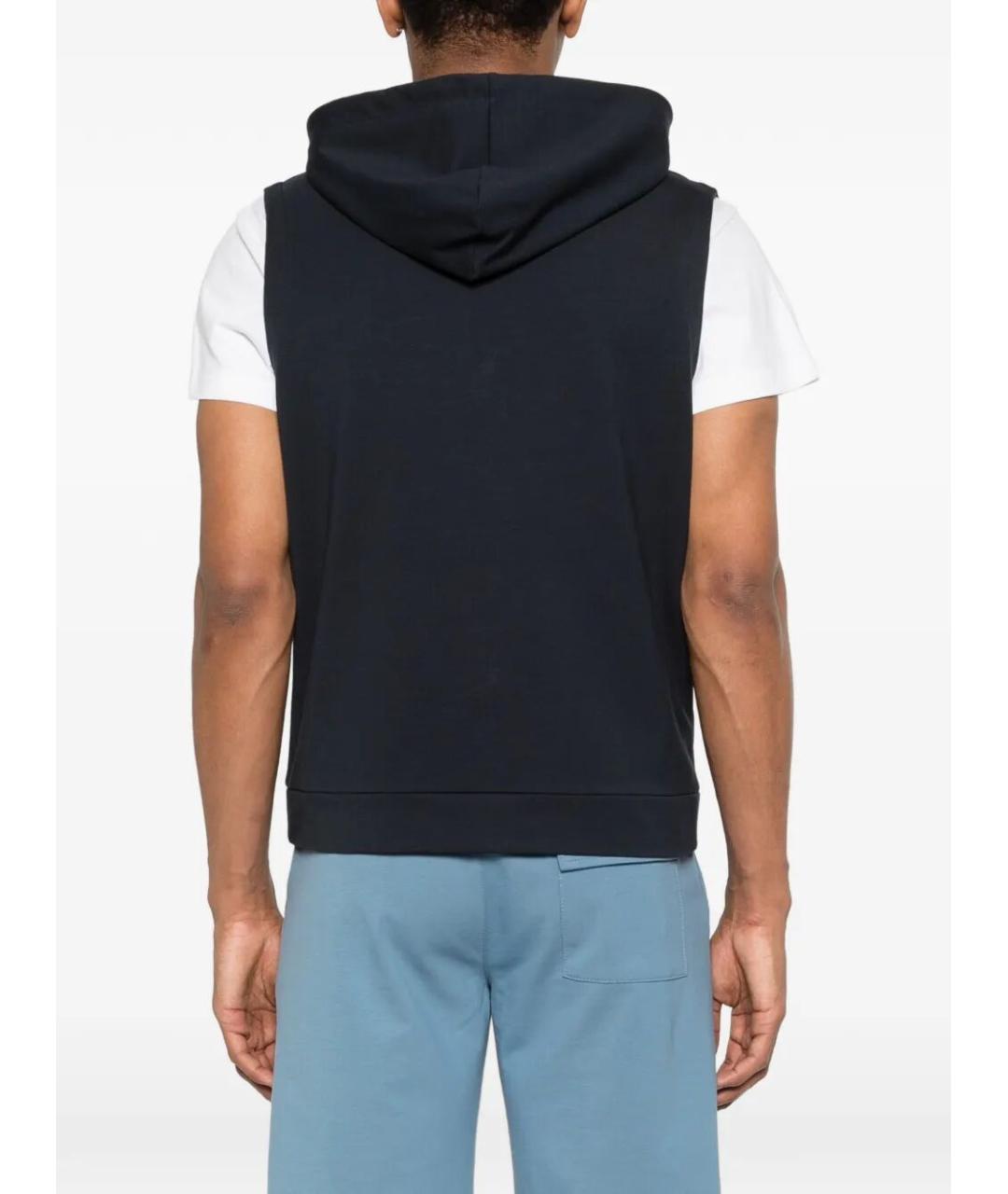 KIRED Синий хлопковый жилет, фото 4