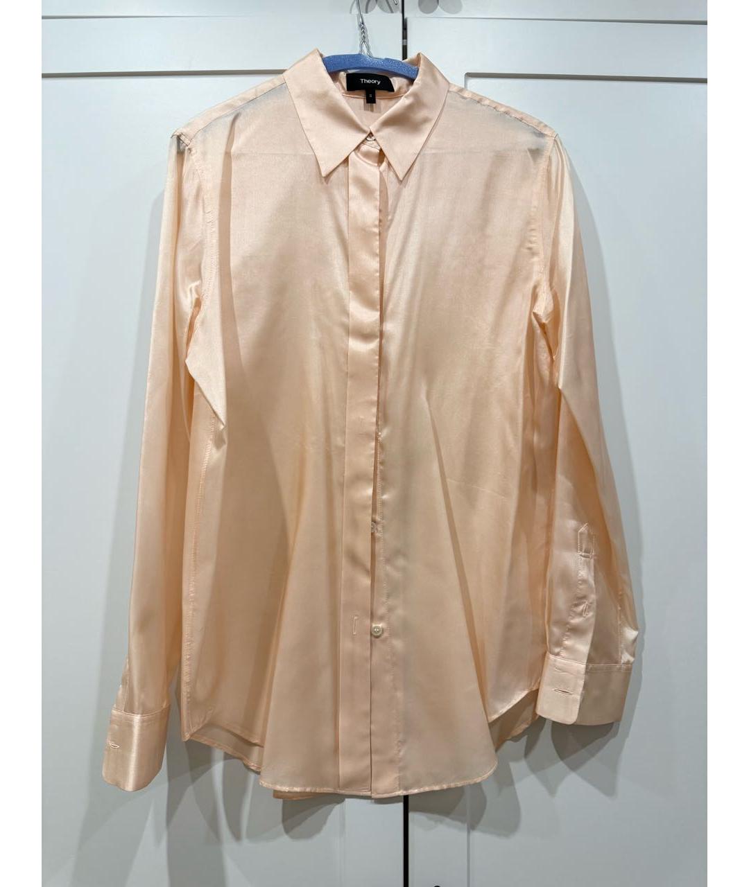 THEORY Шелковая блузы, фото 5