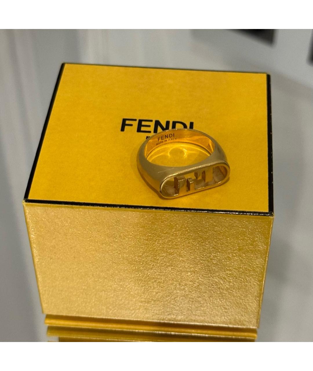 FENDI Золотое кольцо, фото 2