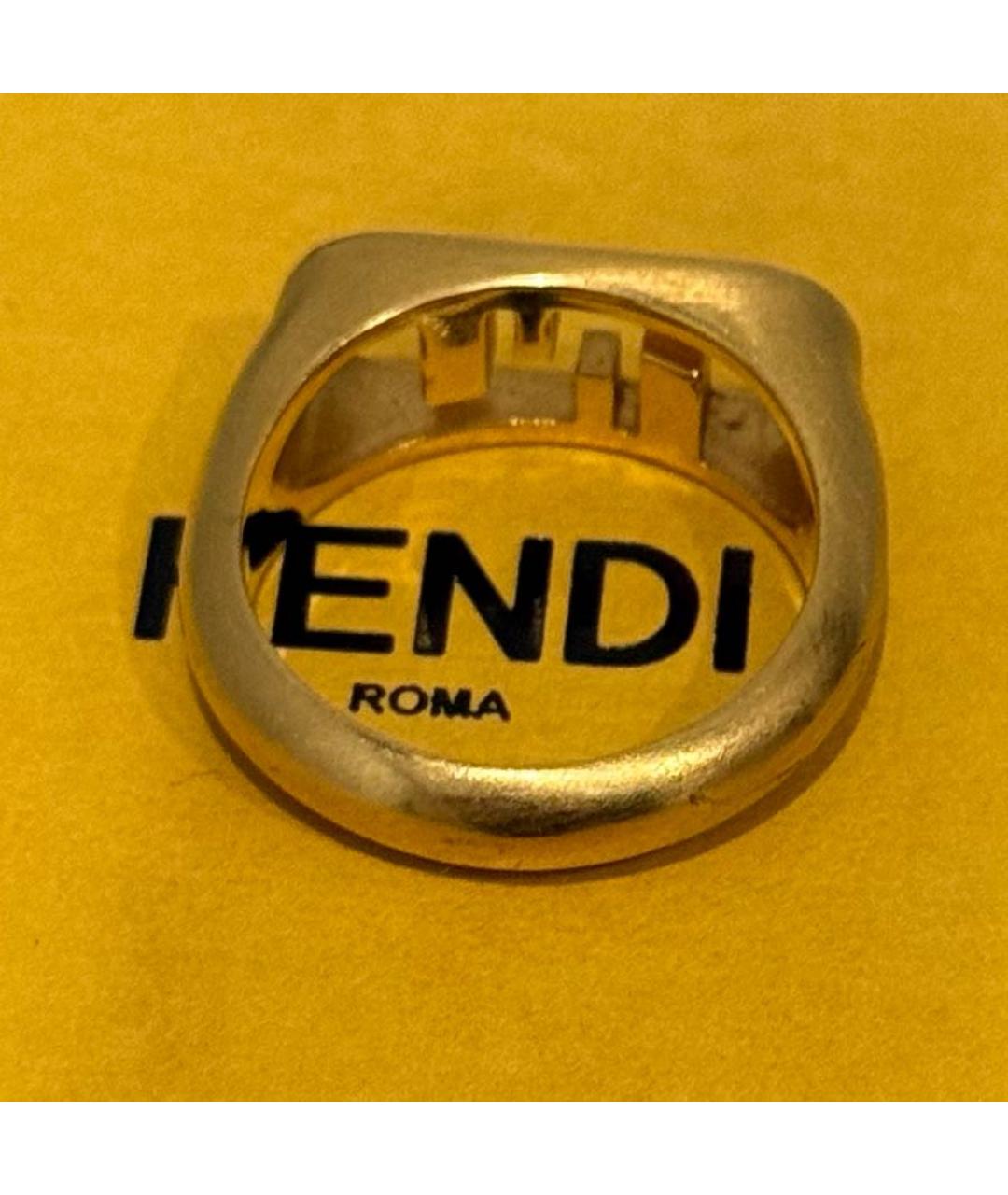 FENDI Золотое кольцо, фото 4