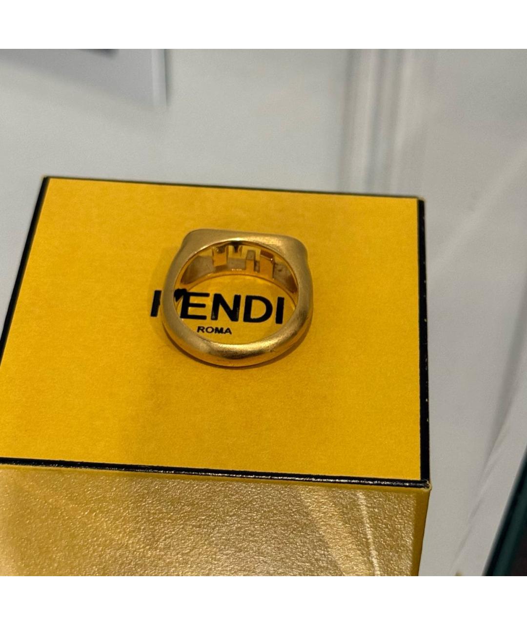 FENDI Золотое кольцо, фото 3