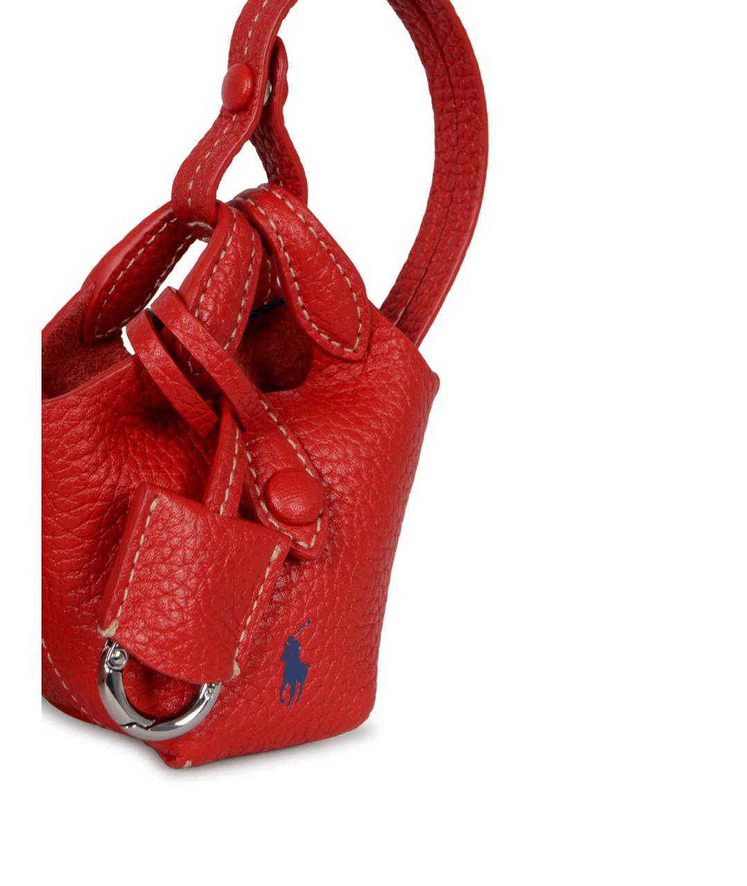 POLO RALPH LAUREN Красный брелок, фото 4