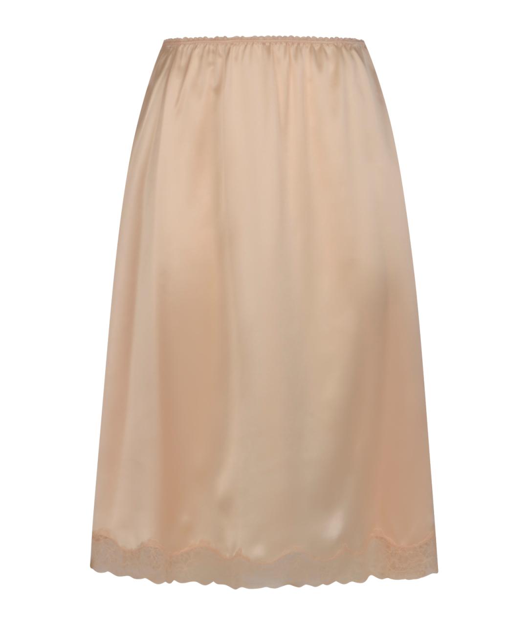 MAGDA BUTRYM Оранжевая шелковая юбка миди, фото 1