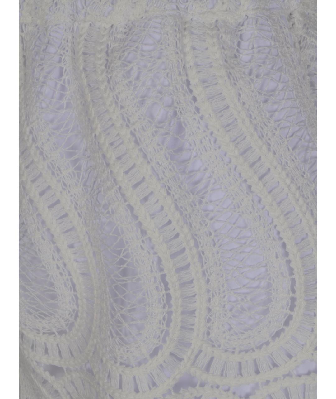 RAQUEL DINIZ Белые полиэстеровые шорты, фото 3