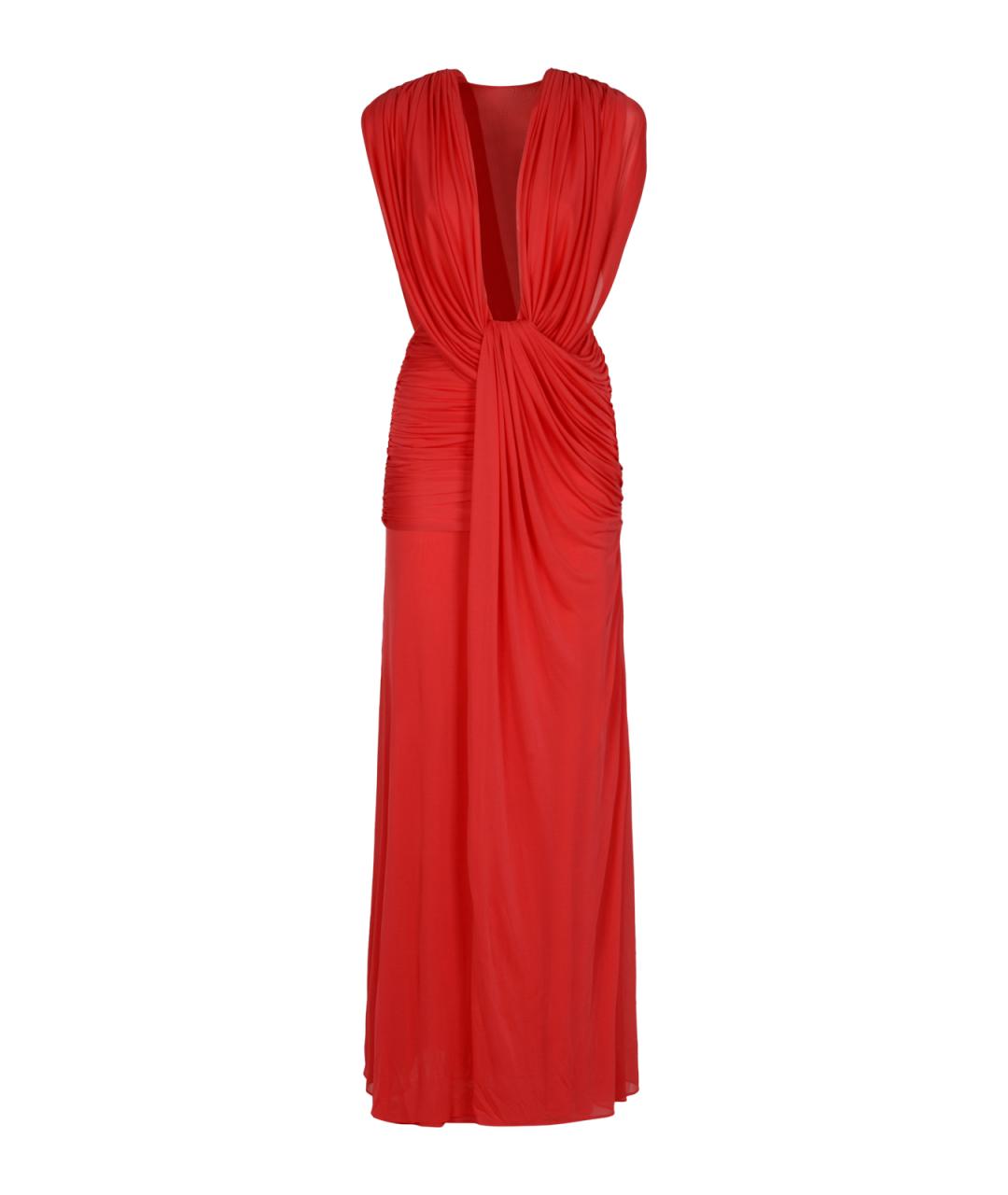 CHRISTOPHER ESBER Красное полиэстеровое вечернее платье, фото 1