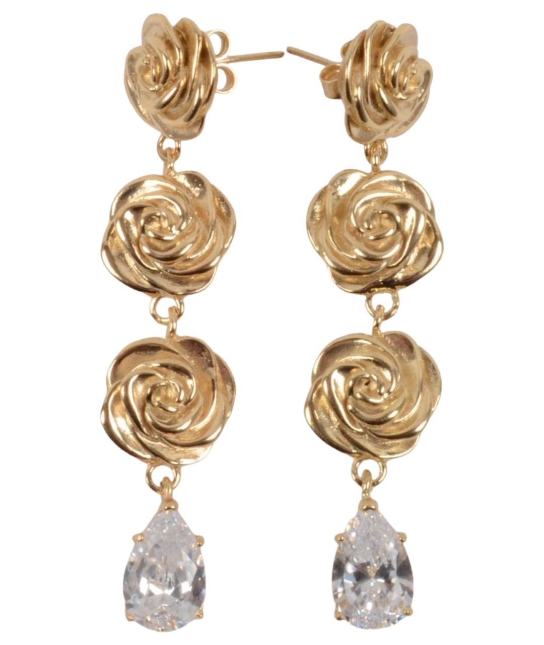 MAGDA BUTRYM Золотые металлические серьги, фото 1